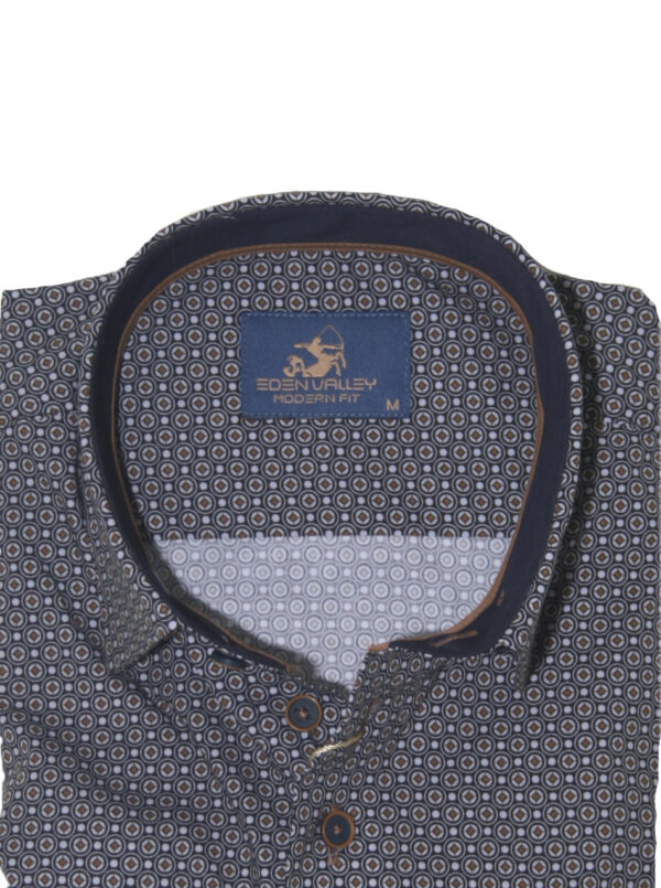 Eden Valley Modern fit Overhemd met print - 515041-14-M - Afbeelding 2