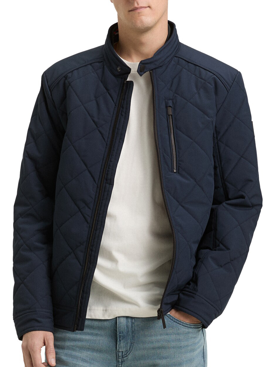 Tom Tailor Blauw Biker Jacket - 1049471
