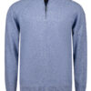 NZA Licht-Blauwe Half Zip trui - 26AN423 - Thumbnail Image 1