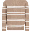 Fynch Hatton Gestreepte Halfzip Trui - 1512-313 - Thumbnail Image 2