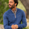 NZA Blauwe Half-zip Trui - 26AN406 - Thumbnail Image 2