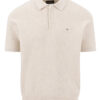 Fynch Hatton Offwhite Gebreide Polo - 1603-604 - Thumbnail Image 1