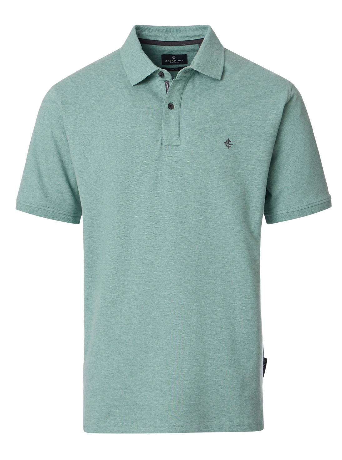 Casa Moda Basic Uni Polo Korte mouw - 004470 - Afbeelding 1