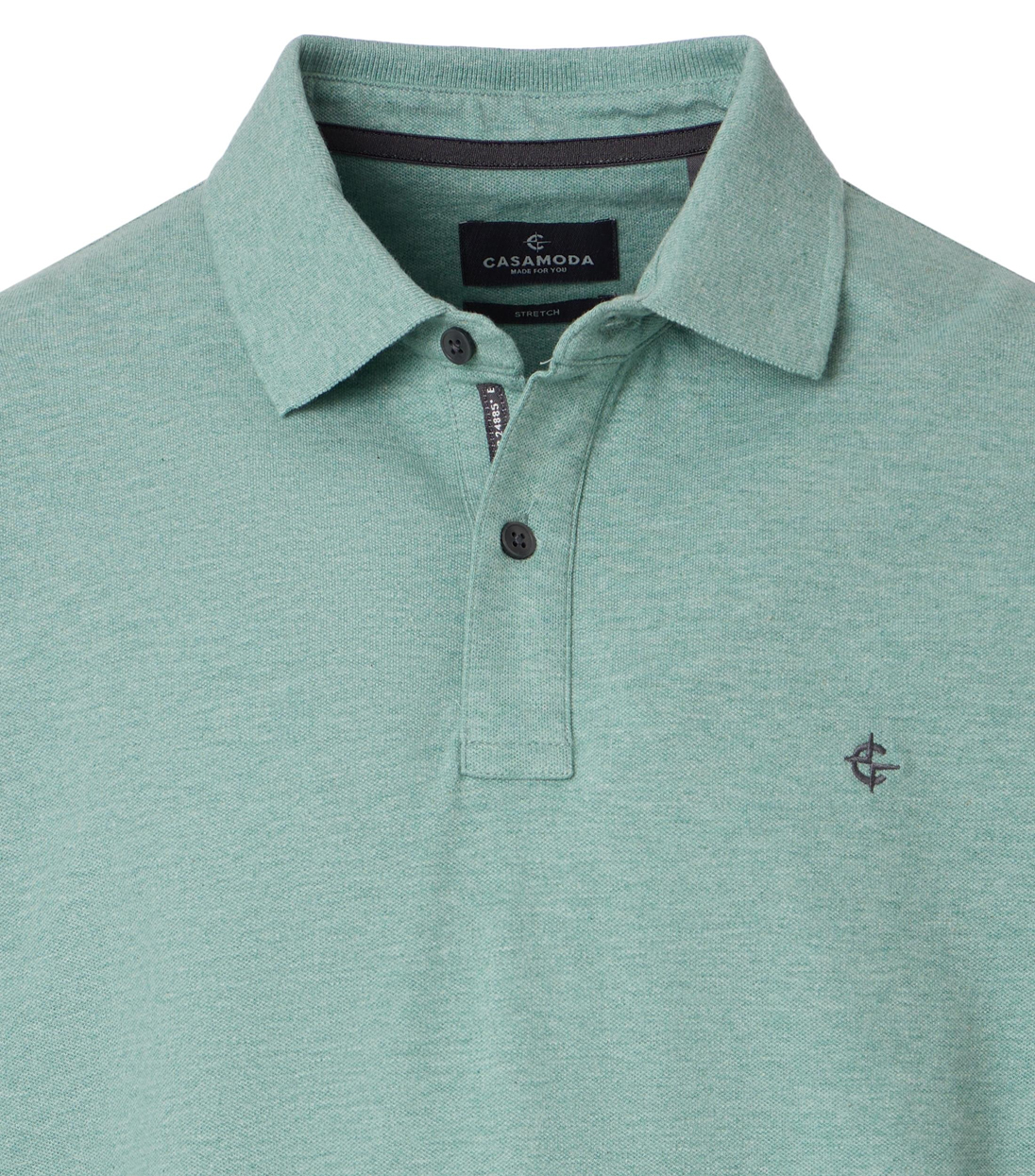 Casa Moda Basic Uni Polo Korte mouw - 004470 - Afbeelding 2