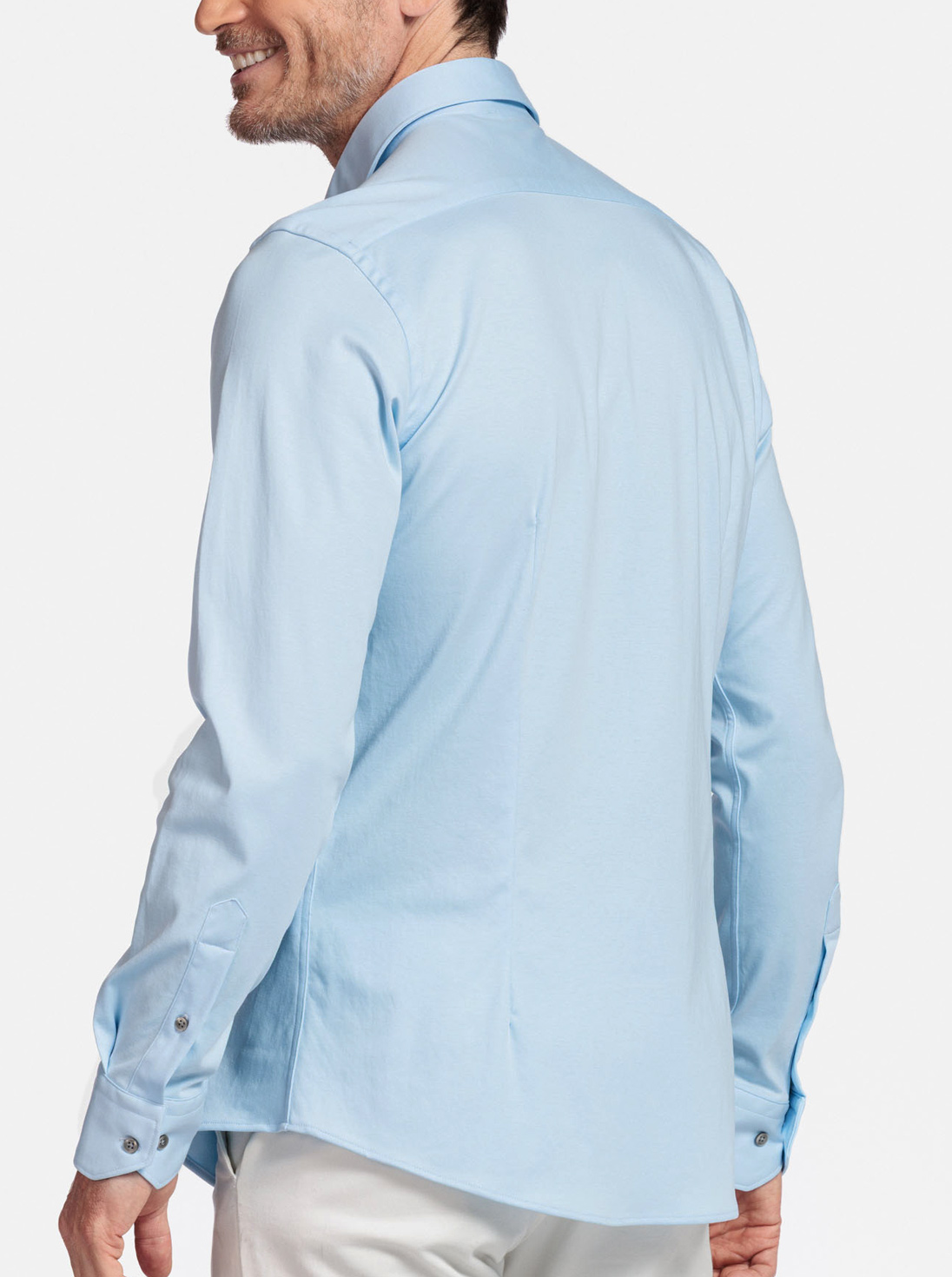 Giordano Tailored Effen Stretch Overhemd - NOS7878