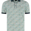 Fellows United Groen Poloshirt met Paisley dessin - 61.3629.175 - Thumbnail Image 1