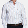Giordano Gestreept Casual Overhemd - 617140 Clr: 61 - Thumbnail Image 1