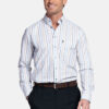 Giordano Gestreept Casual Overhemd - 617140 Clr: 61 - Thumbnail Image 4