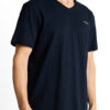 Tom Tailor Donkerblauw V-hals T-shirt - 1050227 - Thumbnail Image 1
