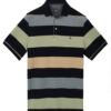 Baileys Gestreepte Pique Heren Polo - 615200 - Thumbnail Image 1