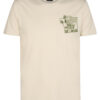 Petrol Industries Ecru T-shirt met Rugprint - M-1060-TSR604 - Thumbnail Image 2