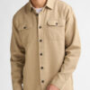 Petrol Industries Beige Overshirt - M-1060-SIL404 - Thumbnail Image 1