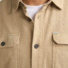 Petrol Industries Beige Overshirt - M-1060-SIL404 - Thumbnail Image 4