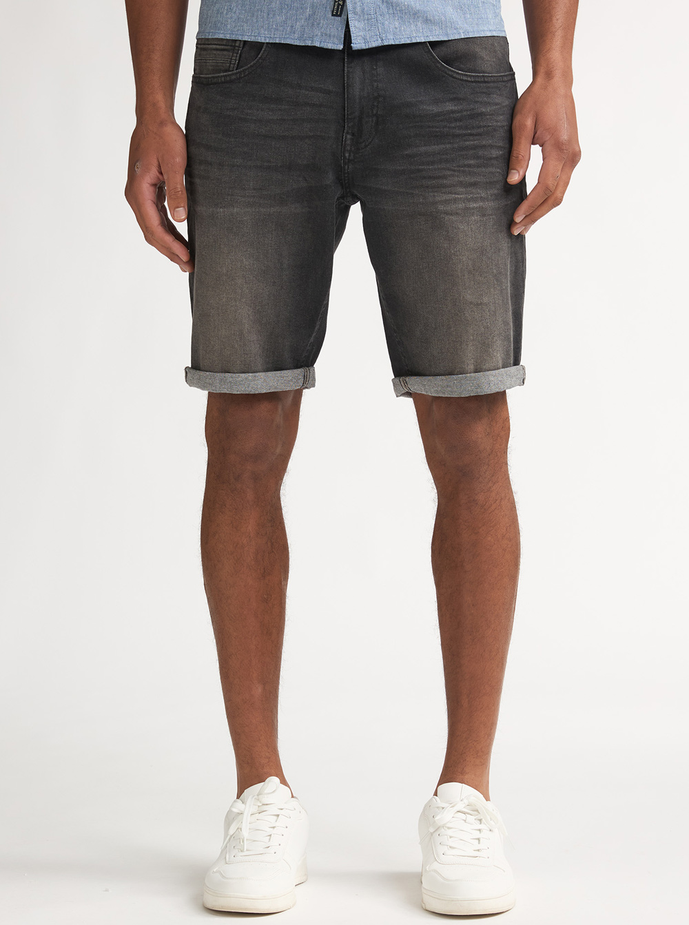 Petrol Industries Bullseye Regular-fit Jeans Short - M-1060-SHO002 - Afbeelding 1