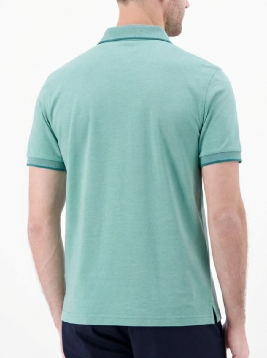 LERROs Pique Heren Poloshirt - 2643217 - Afbeelding 2